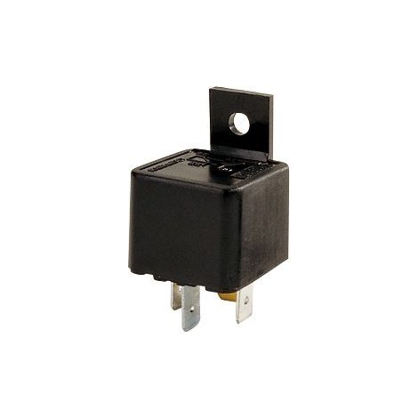 Maxter – Mini-relais 12V 30A – 4 bornes – Capacité de commutation élevée – Design compact pour installations dans espaces restreints