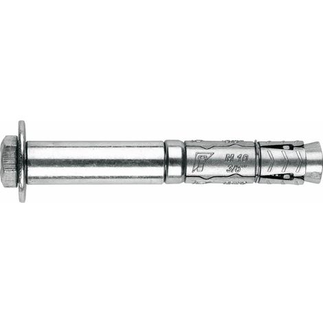 100 chevilles métalliques charges mi-lourdes vis longue rallonge M8 x 70 mm (D. 14 mm) zamak - ZP08C15 - Index (1/2)