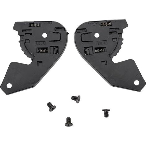 1 paire de visières de protection faciale avec vis pour casque de moto JHM-802 AIMIT 803 Pièce de rechange (1/4)