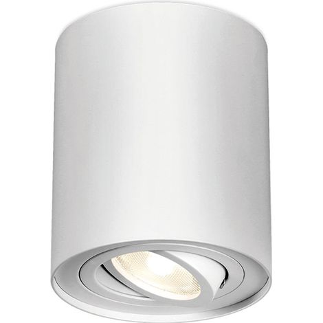 Plafonnier alu GAMA-8010A rond GU10 35W Blanc (1/5)