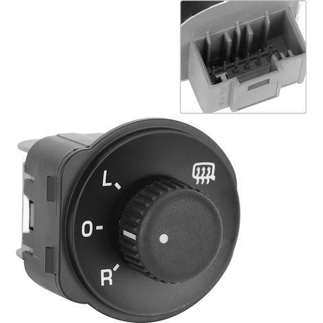 Bouton de commande rétroviseur extérieur pour SKODA Octavia MK2 1Z 2004-2013, poignée réglage miroir, référence 1Z0 959 565A, pièce de rechange (1/5)
