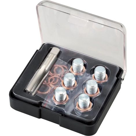 Set de réparation bouchon carter Bahco crankcase plug repair set plastique