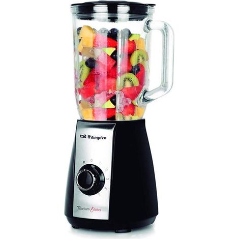 Orbegozo BV 6575 Mixer Schwarz 600 W 1,5 L