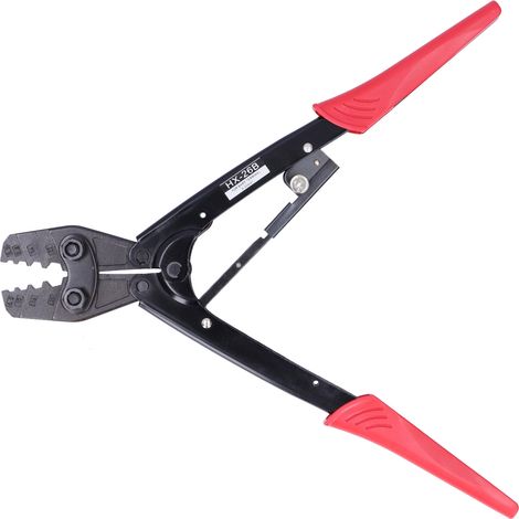 Pince à sertir manuelle pour bornes et cosses, outil de crimpage de fils, 625mm, AWG 10-4, HX26B, sertisseuse à ratchet. (1/5)