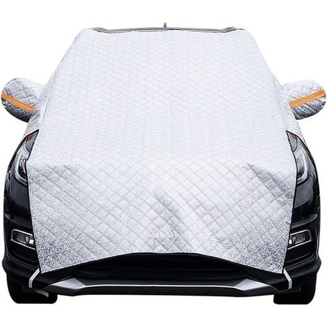 Couverture Pare-Brise Voiture, Bâche Pare Brise Protection Magnétique Couverture Repliable, Universelle pour Voiture Anti Givre (1/5)