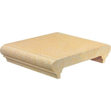 COPRIMURETTO LEVIGATO 25 CM PROFILO TORATO - Rosso Terra - size interno 22 cm