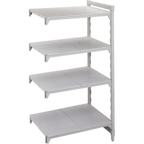 Certeo, Rayonnage emboîtable modulaire en plastique PREMIUM, l (1/5)