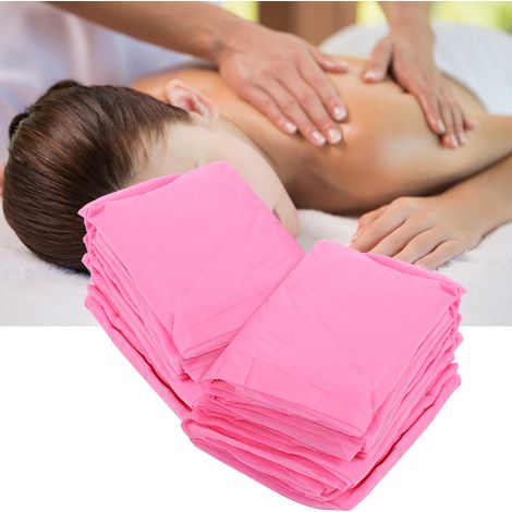 10 Pièces Robe de Bain Jetable pour Salon de Beauté, Serviette SPA Non Tissée Femme (1/5)