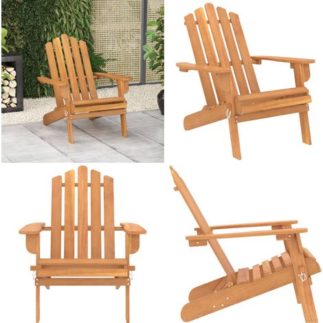 Chaise de jardin Adirondack Bois d'acacia massif - chaise de jardin - chaises de jardin - Home & Living (1/5)