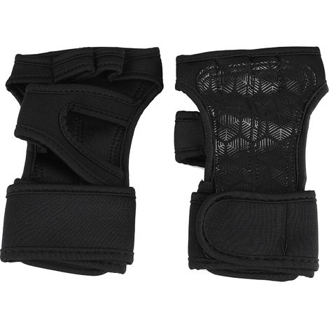 Gants De Musculation - Avec Sangle Pour Poignet - Matière Respirante - Antidérapants - Taille M (1/5)
