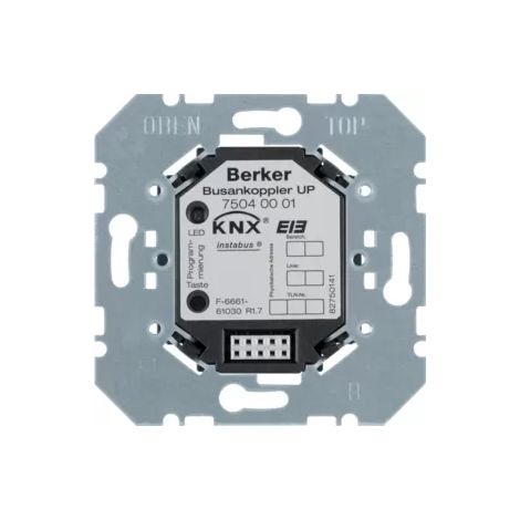 Berker Busankoppler Tragringmontage KNX Unterputz-75040001 (1/2)