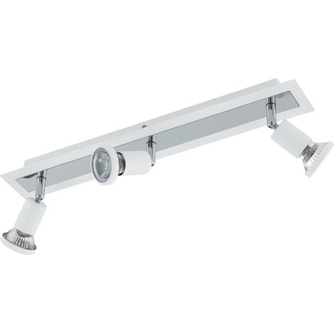 LED Plafonnier Sarria, lampe de plafond 3 flammes, spot plafond en (1/5)