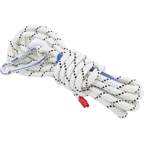 m (16,4 ft) x 1 cm (0,4 in) Hilfssicherungsseil für Bergsteigen, Klettern, Notfall-Feuerrettung und Outdoor-Sportarten (1/5)