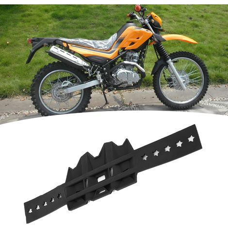 Protection thermique universelle en silicone pour pot d'échappement de moto (noir) (1/5)