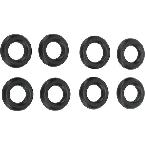 Jeffergarden 8 pièces Kit de joint torique d'injecteur de carburant 13641437487 remplacement d'étanchéité solide pour Cooper R56 R57 R52 R53 R60 R55