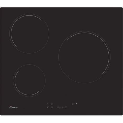 Candy CH63CC/4U2 - Vitroceramica Independiente Radiantes 3 Zonas Coccion Ancho 60 Cm (1/3)