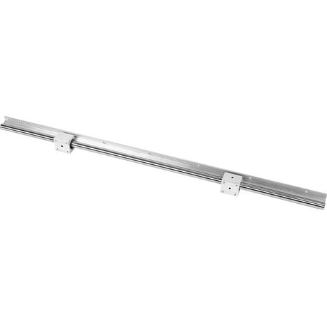 2 arbres de guidage linéaires SBR20-1000 mm, 4 glissières à paliers SBR20UU (1/5)