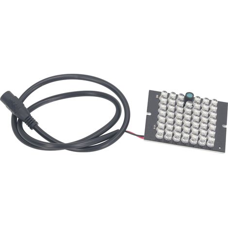 Lampe LED Infrarouge 850nm 48 LED Vision Nocturne Carte Remplissage Éclairage IR DC12V (1/5)