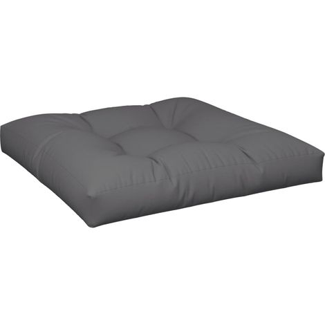 Maison Exclusive - Palettenkissen Anthrazit 70x70x12 cm Stoff