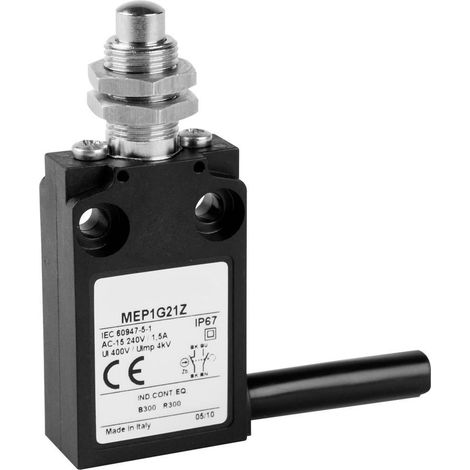 Panasonic MEP1G21Z Interruptor negro IP67 compacto