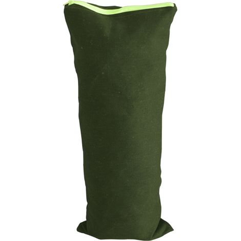 Non-woven Fabric Sac de Sable Anti-inondation imperméable 25 x 70cm Vert (1/5)
