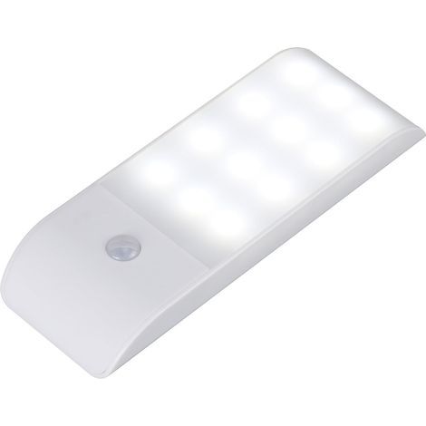 Luce notturna a LED automatica - Luce notturna con sensore di movimento ricaricabile tramite USB, ON/AUTO/OFF, luce bianca naturale per armadi, magnetica - per soggiorno, camere da letto, scale, guard (1/5)