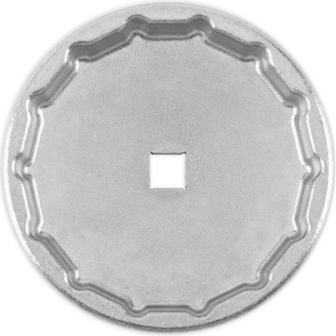 Clé à filtre à huile 74 mm à 14 cannelures, outil de démontage de bouchon à douille pour Volkswagen, Mercedes-Benz, VW, Audi et Porsche (1/5)