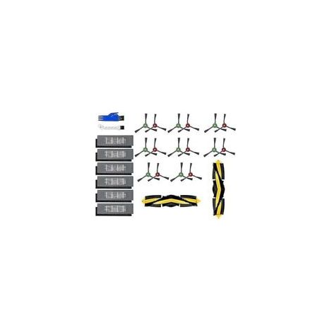 Pour Deebot T8 T8 T8 Max 920 950 T5 N7 N8 Pro N8+ N8 Filtre de brosses latérales principales (1/3)