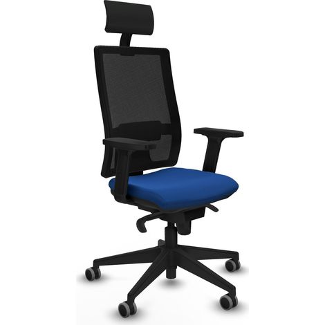 Bürostuhl piqueras y crespo Horna blau Kunstleder Mesh