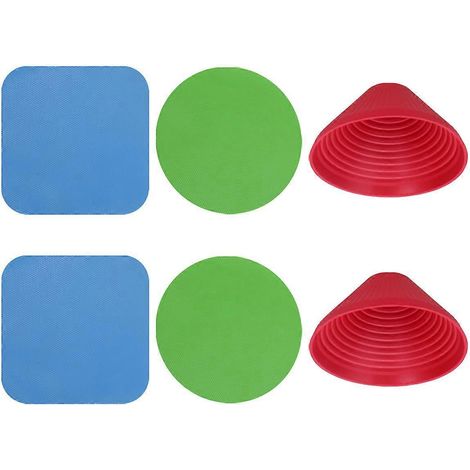 ensembles de pinces multifonctions en caoutchouc pour bocaux, ouvre-bocaux antidérapants, gadgets de cuisine créatifs (3 pièces/ensemble)-12.812.80.1cm (1/2)