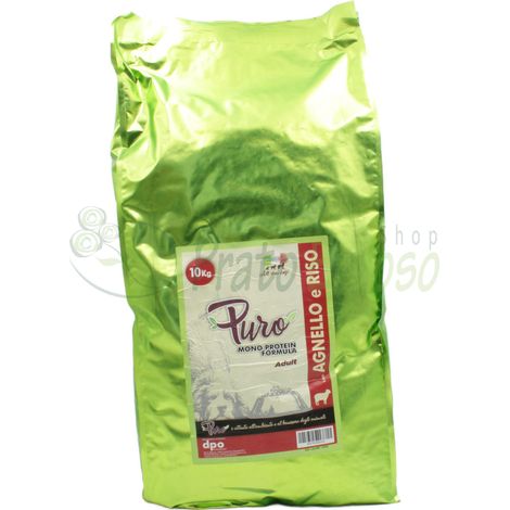 LA10M - Crocchette monoproteiche agnello e riso 10 Kg - Alimento per cani (1/2)