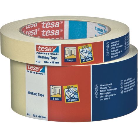 Tesa NASTRO PER MASCHERATURA GENERELL PURPOSE mm. 25x50 mt. 72.00 rotoli