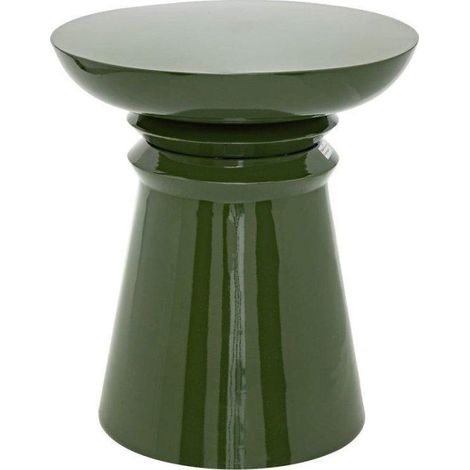modernhome Totem tavolo d'appoggio verde design moderno