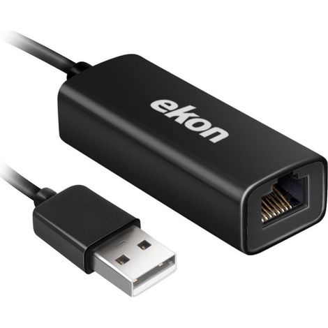 Ekon ECITUSBLANK Schnittstellen-Hub USB 2.0 Type-A Schwarz (1/2)
