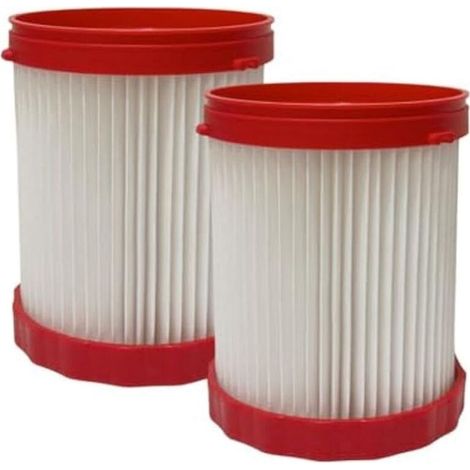 2 Pièces Filtre HEPA VF320H Compatible Aspirateur Sans Fil 18V 2.6 Gallons Sec Et Humide (1/4)