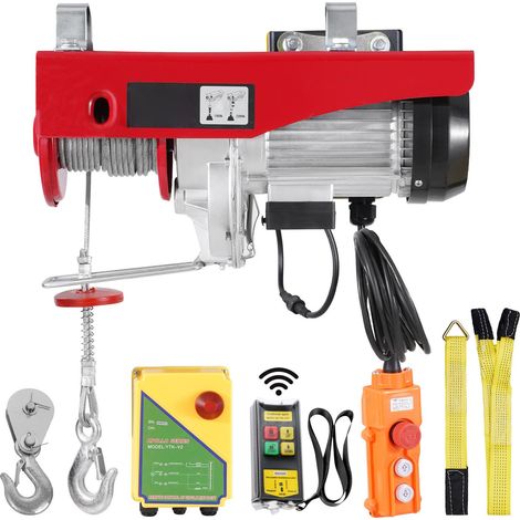 Treuil Électrique 997,9 kg avec Télécommande Sans Fil et Filaire (1/5)