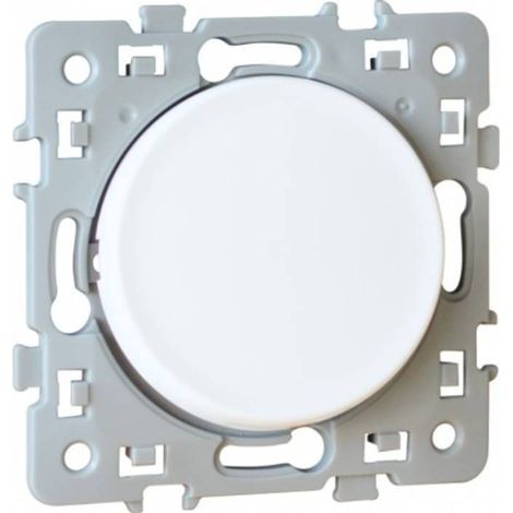 Poussoir à fermeture avec griffes - SQUARE blanc - Eur'Ohm
