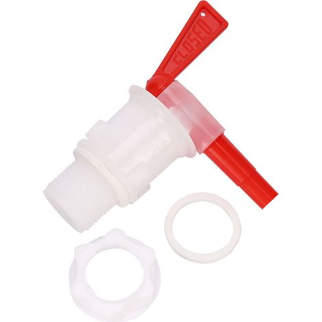 Red Plastic Beer Brew Bucket Tap Faucet Bottling Spigot for Beer Brewing