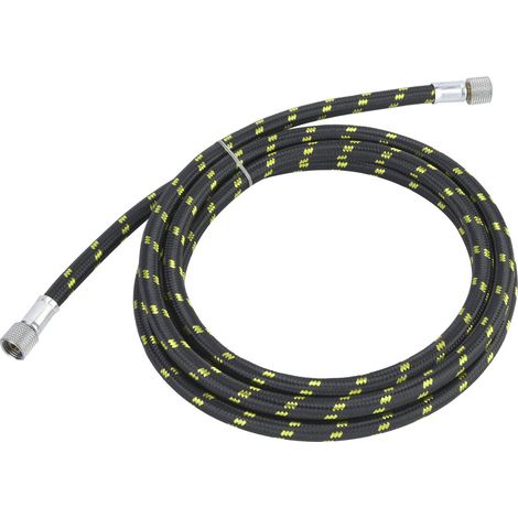 Tuyau d'air tressé 1/8 x 1,8 mètre pour aérographes (1/3)