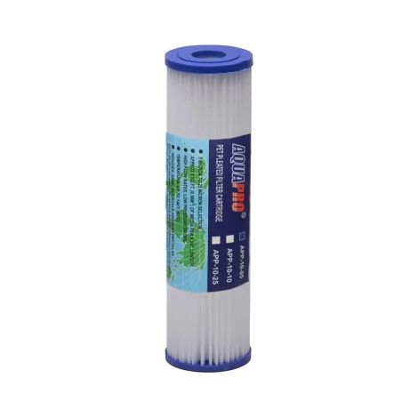 Filtre à eau plissé lavable 5 micron Aquapro (1/2)
