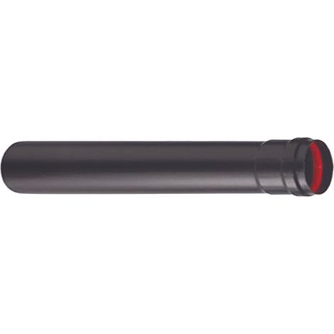 TUBO PER STUFE A PELLET NERO OPACO ALA PELLET AETERNUM  ø mm.100x500h.    ALA