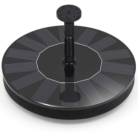 Pompe solaire pour fontaine, pompe à eau solaire circulaire Flytande (1/4)