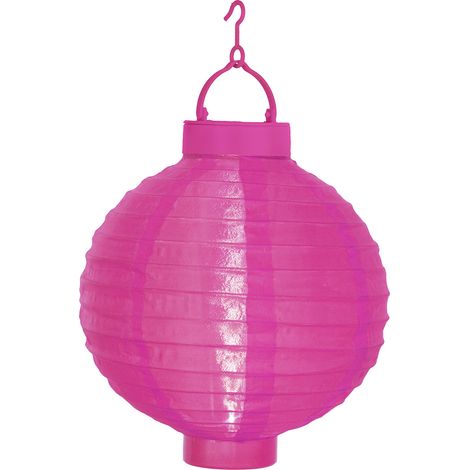 Star Trading Lampion solaire Festival, rose, LED, capteur crépusculaire, solaire, blanc (1/3)