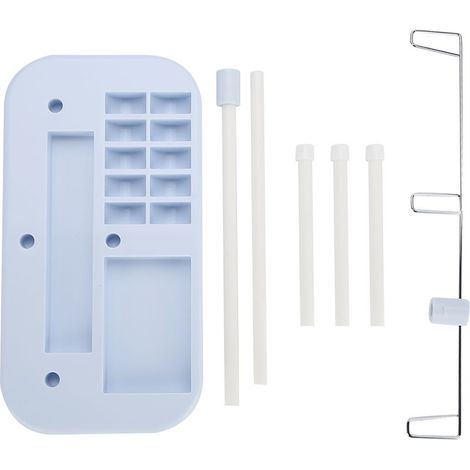 Verstellbarer Halter für 3 Spulen Stickgarn, Spulenhalter für Nähmaschine