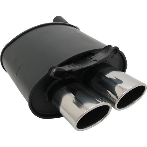 Silencieux Echappement Mercedes SLK R170 96/04 - 2x85/58mm-32568925