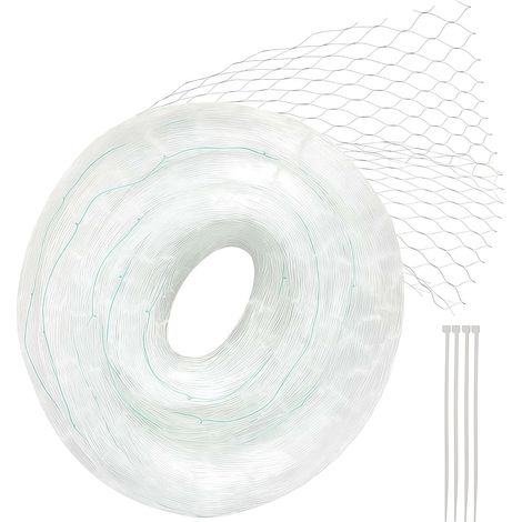 Filet pour Chat Balcon 6x3m Filet de Protection Balcon Nylon Transparent, Filet Anti-Chute Chat Balcon, Grillage Chat Balcon, Protection Balcon Chat, Filet sécurité Chat fenêtre (1/5)