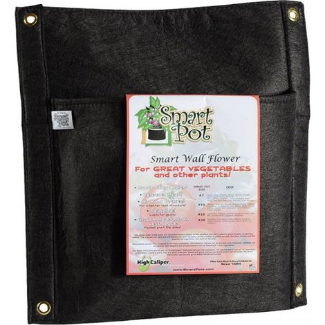 Jardinière murale verticale Wall Flower - 41x46cm - Tissu geotextile - Smart Pot