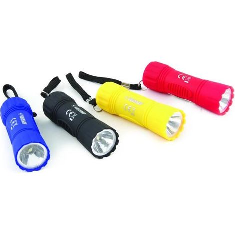 Lampe de poche - VELAMP - TULIP - ABS - Pile - 8 modes (1/2)