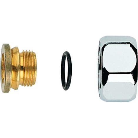 Grohe Anschlussverschraubung, 1/2", Mattschwarz, 450442430 (1/2)