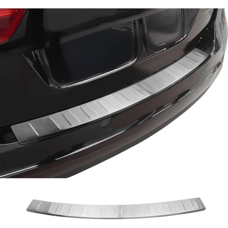 OMAC Ladekantenschutz Stoßstangenschutz für Seat Alhambra II / VW Sharan II 2010-2023 – Edelstahl gebürstet (1/5)